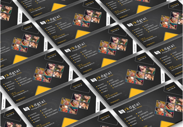 thumbnail rkdgtal photograph service visiting card